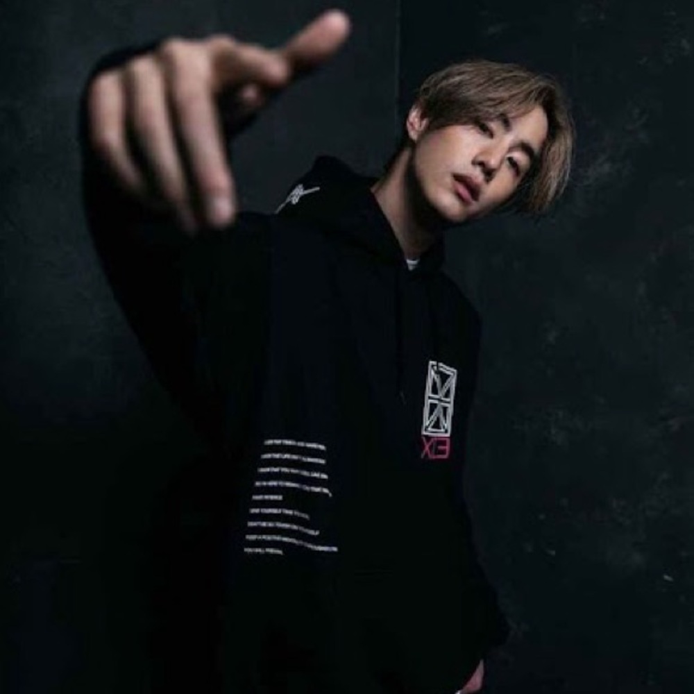 Official ХС3 by Mark Tuan Black Heavyweight Limited Edition Unisex Hoodie | Kpop